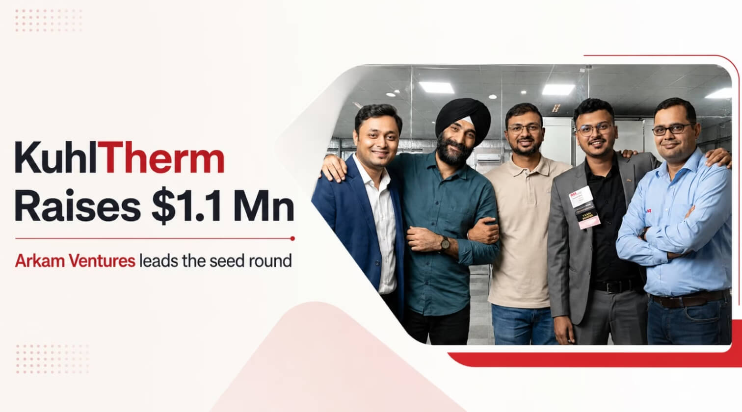 KuhlTherm secures $1.1 million seed round led by Arkam Ventures